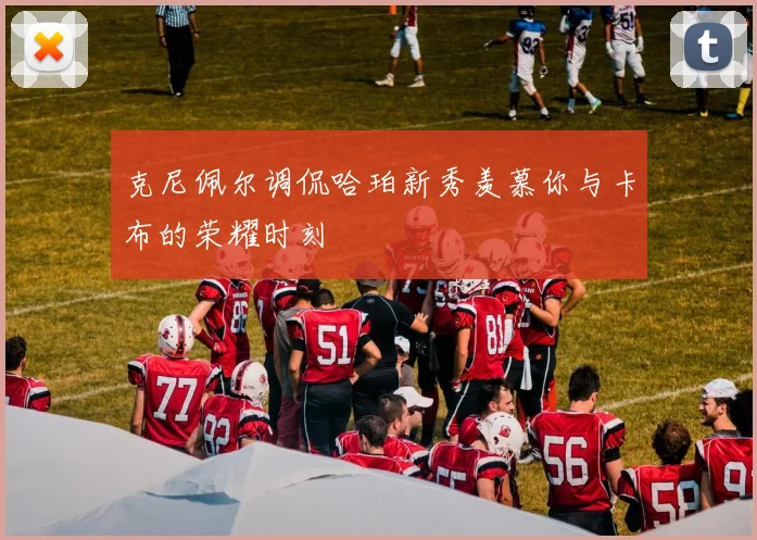 克尼佩尔调侃哈珀新秀羡慕你与卡布的荣耀时刻